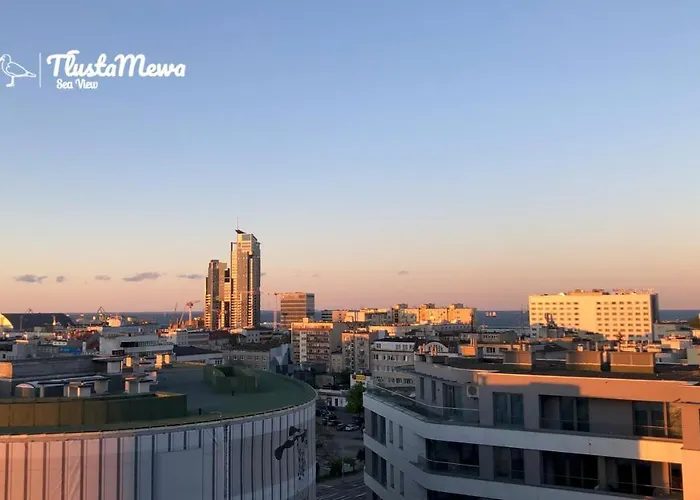 Tlusta Mewa Sea View 格丁尼亚